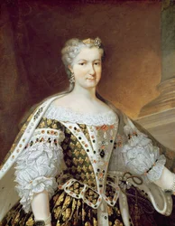 Portrait de Marie Leszczyńska, reine de France et de Navarre